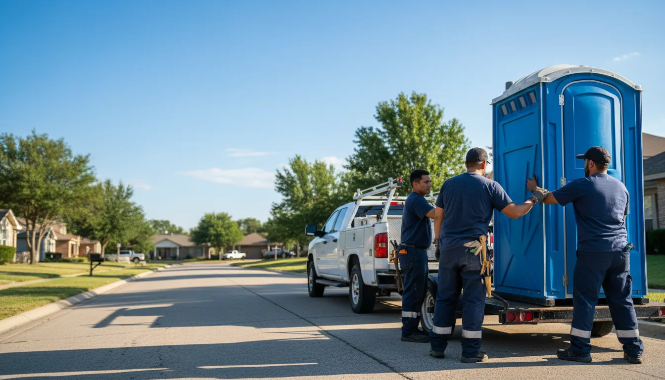 Portable Toilet Rental in Fisher, MN near me